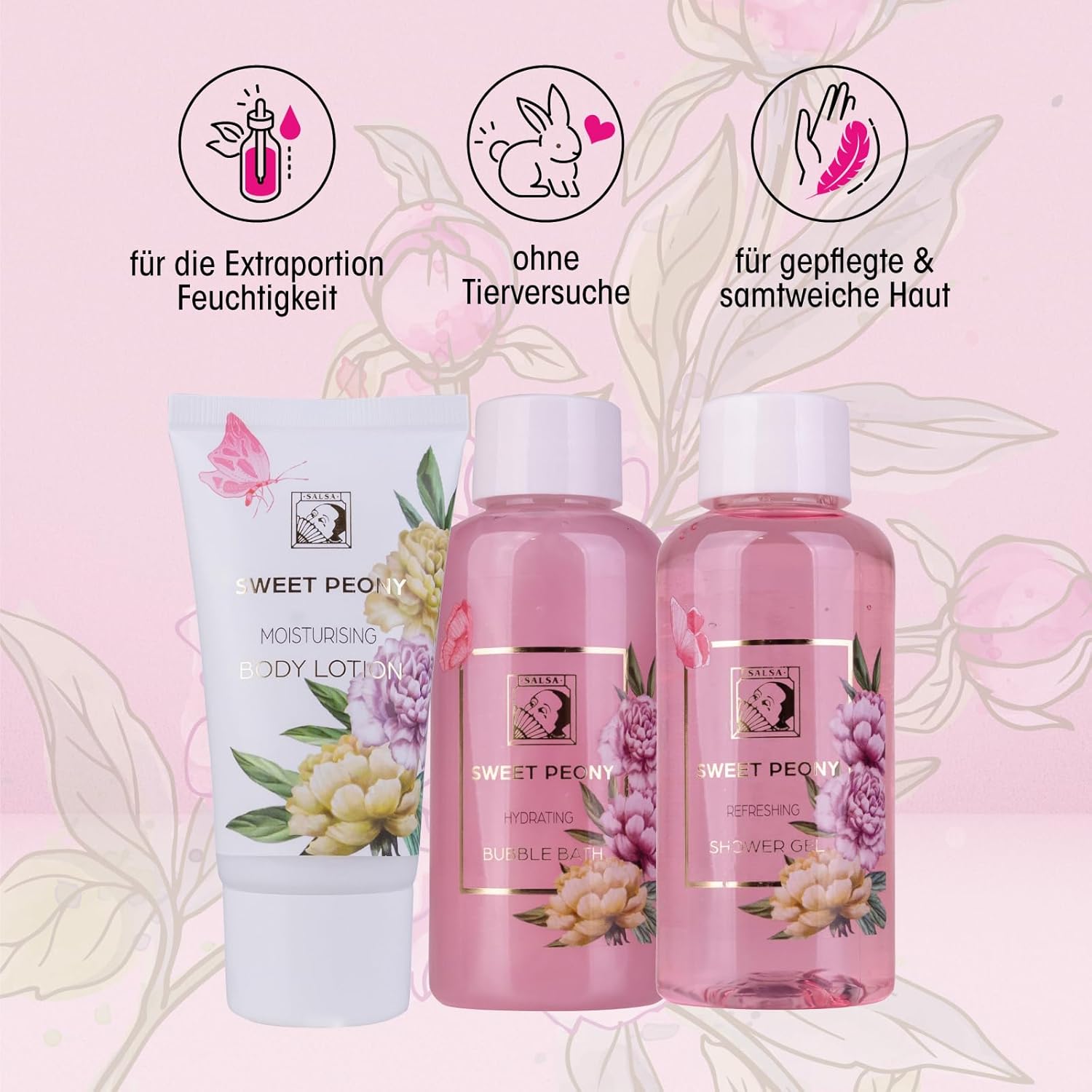 Private Label Perfect Travel Size Bath Gift Set Skin Care Gift With Shower Gel Bubble Bath Body Lotion With Four Scented Options