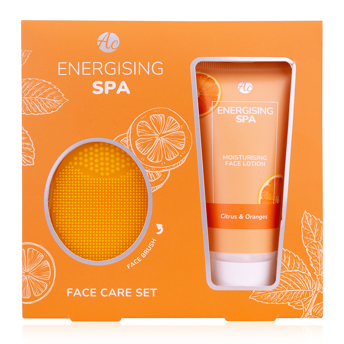 Oem Herbal Gel Fresh Mint Lime Citrus Orange Spa Gift Set Moisturizing Skin Care Soothing Relaxation Decorative Gift Box