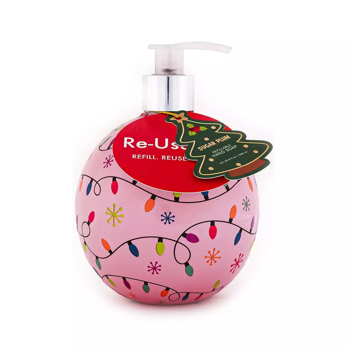 Oem Private Label Vegan Cherry Blossom Cake-shaped Hand Soap Refillable Dispenser Moisturizing Recyclable Hand Gel Liquid 500ml