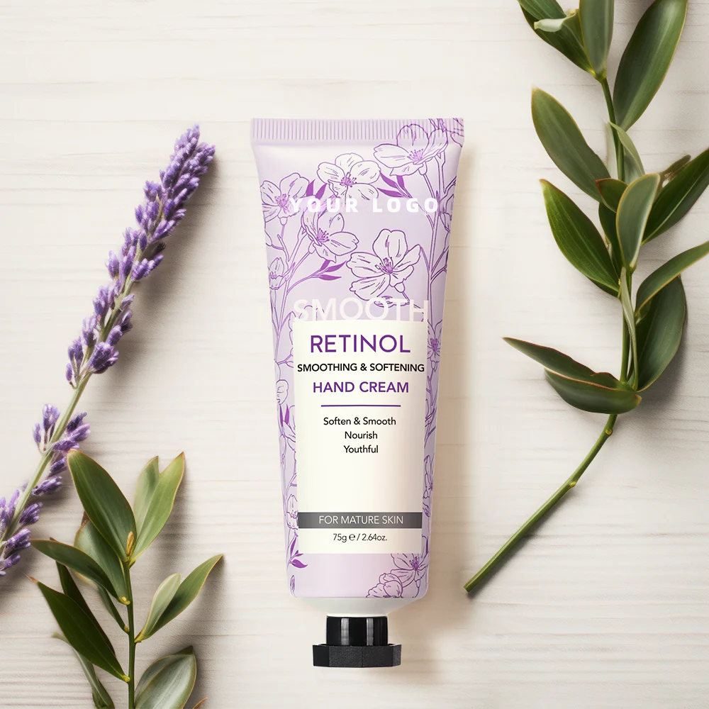 Private Label Mini Hand Cream Lotion Infused With Retinol Anti-aging,Green Bamboo Fresh And Soothing Long Lasting Scent Lotion