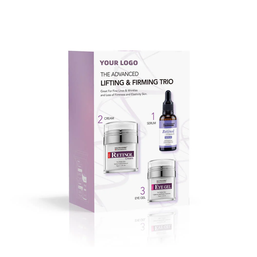 Private Label For & Collagen Set For Lifting Firming Anti-wrinkle-face Serum Eye Gel Face Cream (paraben-free Silicone-free)