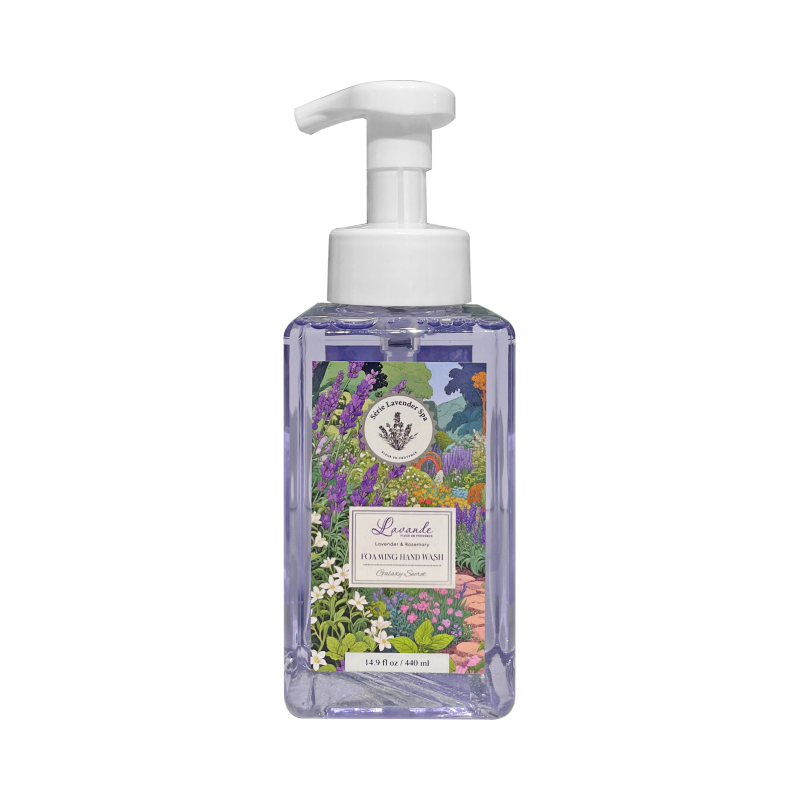 Natural Moisturizing Hand Soap For Dry Skin 440ml - Lavender Extract,Soothing & Non-greasy Hand Wash