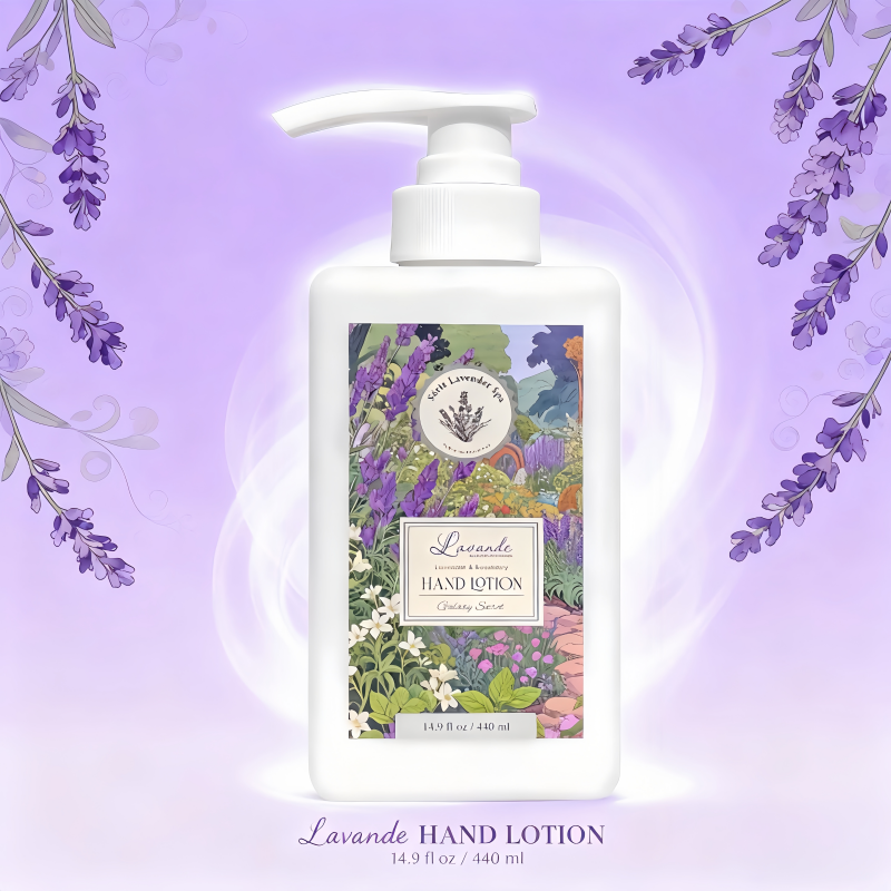 Vegan Moisturizing Non-greasy Hand Cream & Lotion For All Skin Types 400ml-soothing Lavender With Basic Cleaning