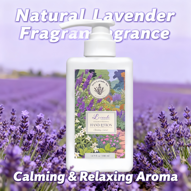 Vegan Moisturizing Non-greasy Hand Cream & Lotion For All Skin Types 400ml-soothing Lavender With Basic Cleaning