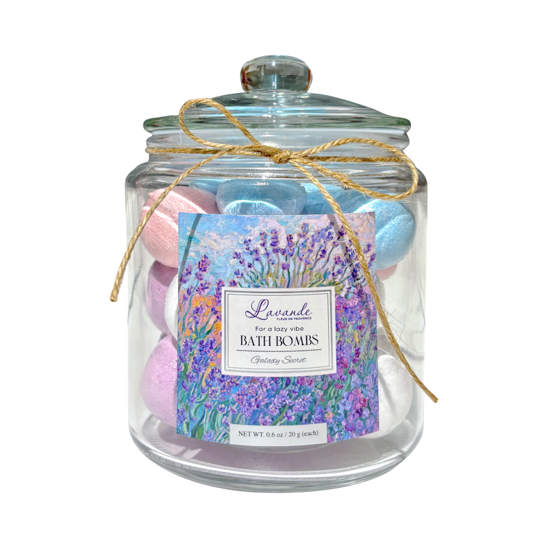Lavender Luxury Moisturizing Bath For Natural Relaxing Mood-lifting Gift Set Essential Oil Bulk Organic Wholesale Bath Fizzies