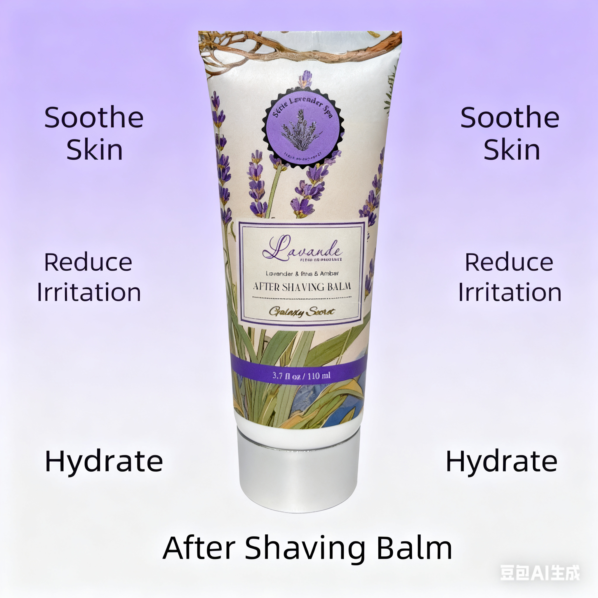 Lavender Infused After Shaving Balm-nourishing & Soothing Post-shave Treatment For Daily Use