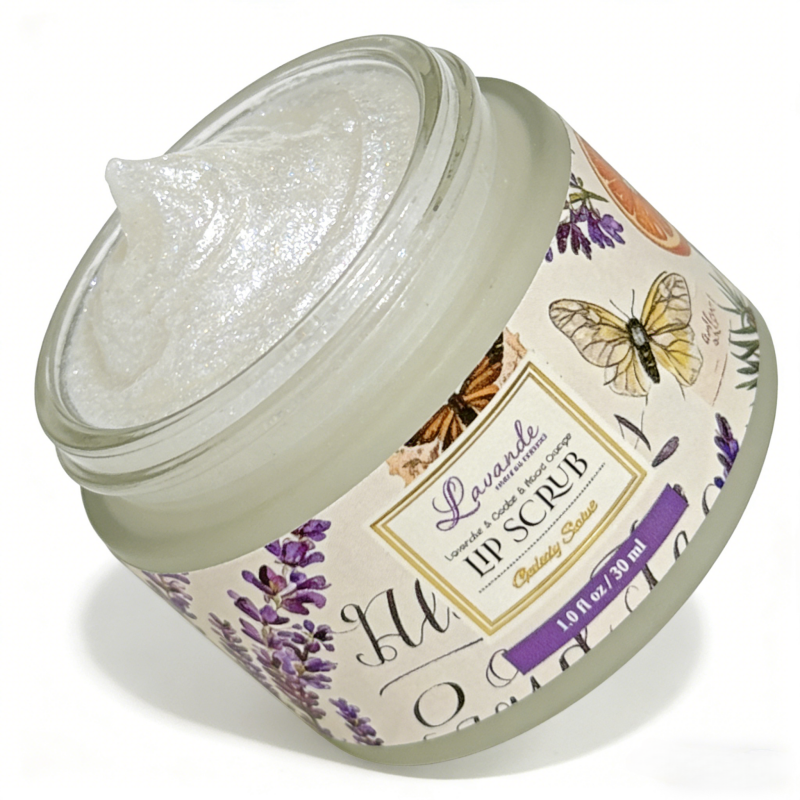 Moisturizing Overnight Lip Care Mask | Anti-chapped Nourishing Repair Balm | Lavender Scented Lip Mask
