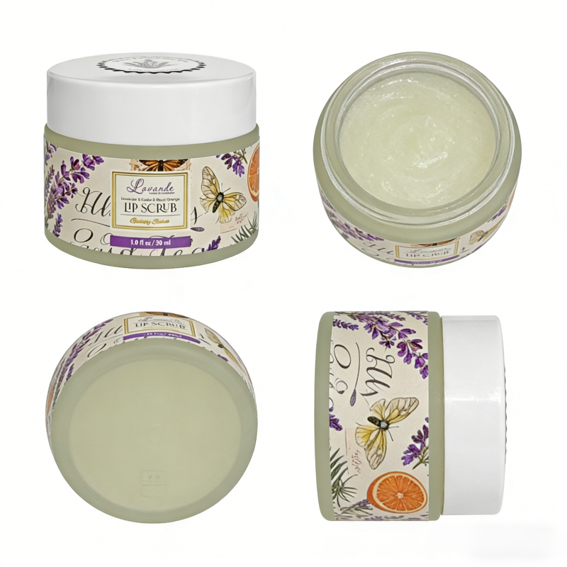 Moisturizing Overnight Lip Care Mask | Anti-chapped Nourishing Repair Balm | Lavender Scented Lip Mask
