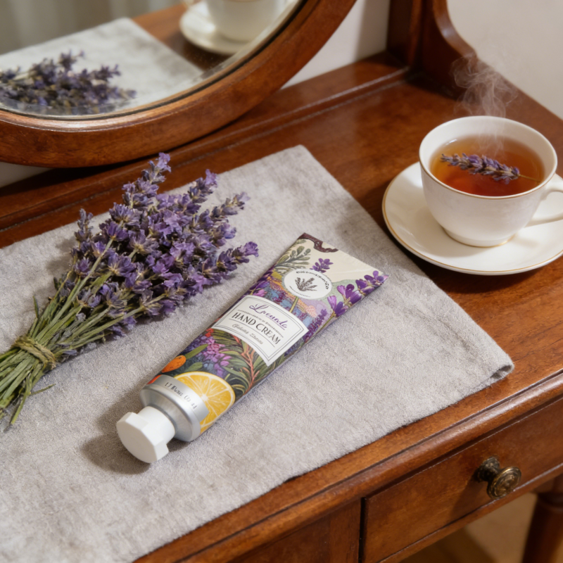 Premium Moisturizing Skin Care Cream For Daily Hydration 50ml Lavender Hand Cream