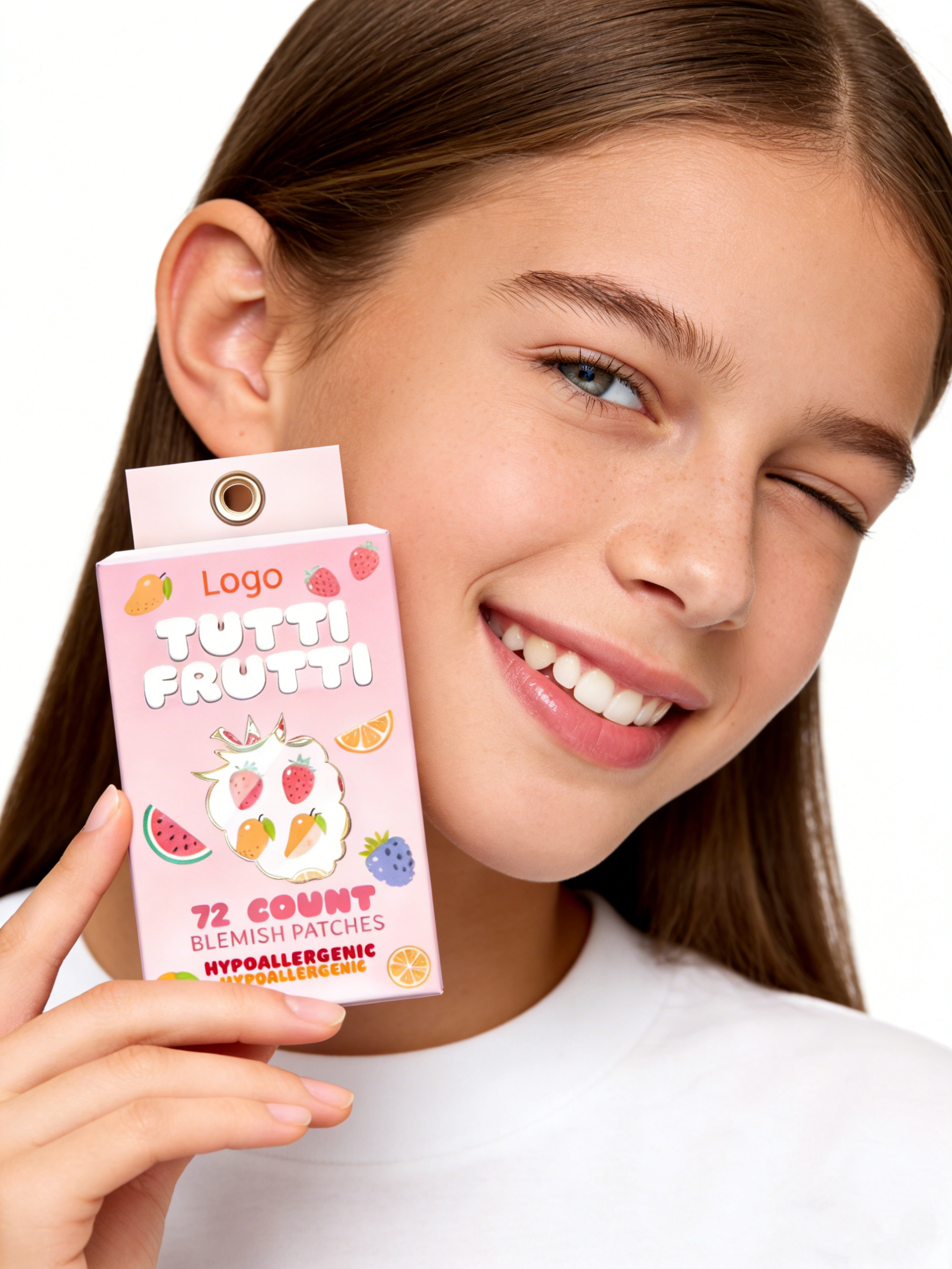 Oem/odm Cute 6 Fruits Design Blemish Pimple Patches,Invisible Spot Sticker With Tea Tree Oil Acne Care Patch