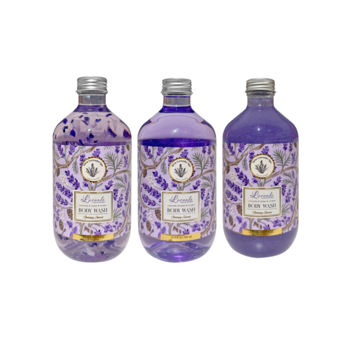 Long-lasting Fragrance Moisturizing 500ml Lavender Body Wash