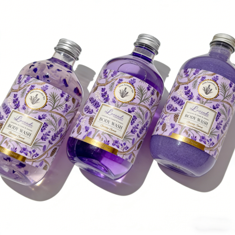 Long-lasting Fragrance Moisturizing 500ml Lavender Body Wash