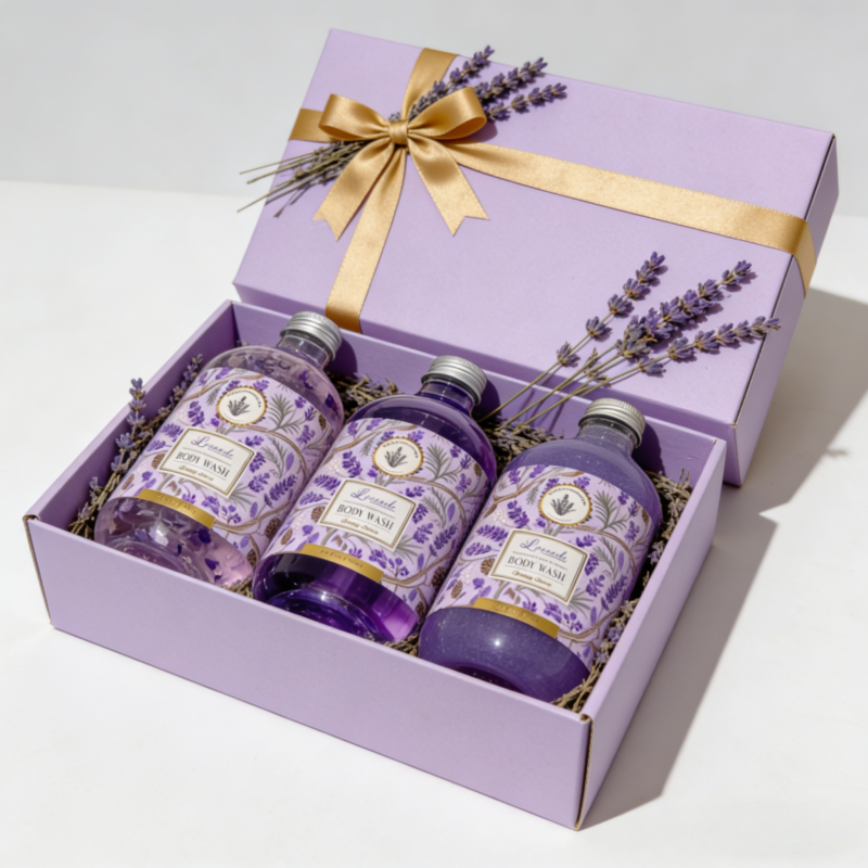 Long-lasting Fragrance Moisturizing 500ml Lavender Body Wash