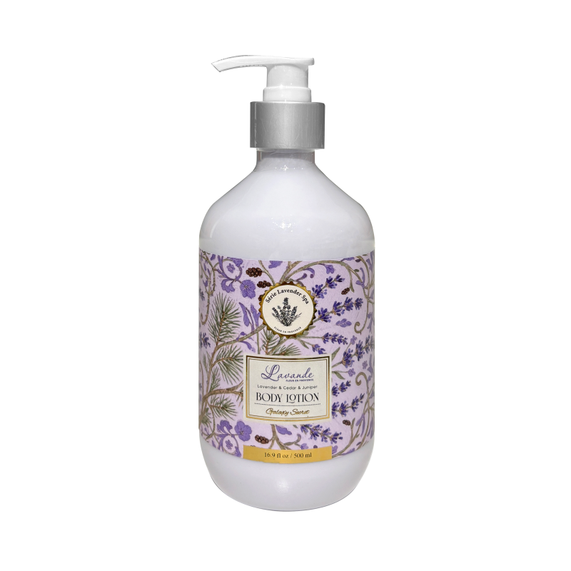 Long-lasting Fragrance Hydrating 500ml Lavender Body Lotion