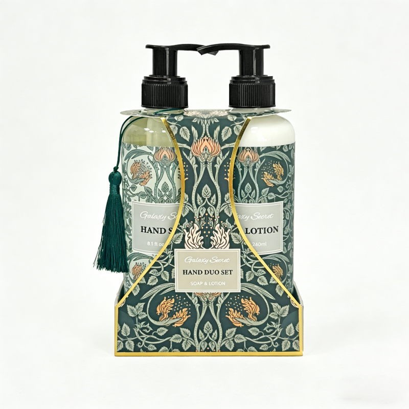 Luxe Cadeauset Zeep 240ml Hand Soap & Lotionset Vegan Shea Butter Luxurious Moisturizing Scented Hand Care Gift Kit
