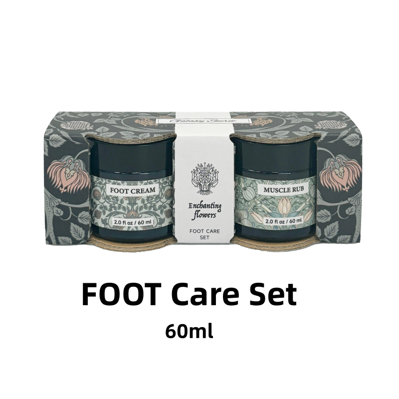 Oisturizer Hydrating 60ml Foot Cream And Muscle Rub With Shea Butter M For Dry Skin Relief Foot Care Set