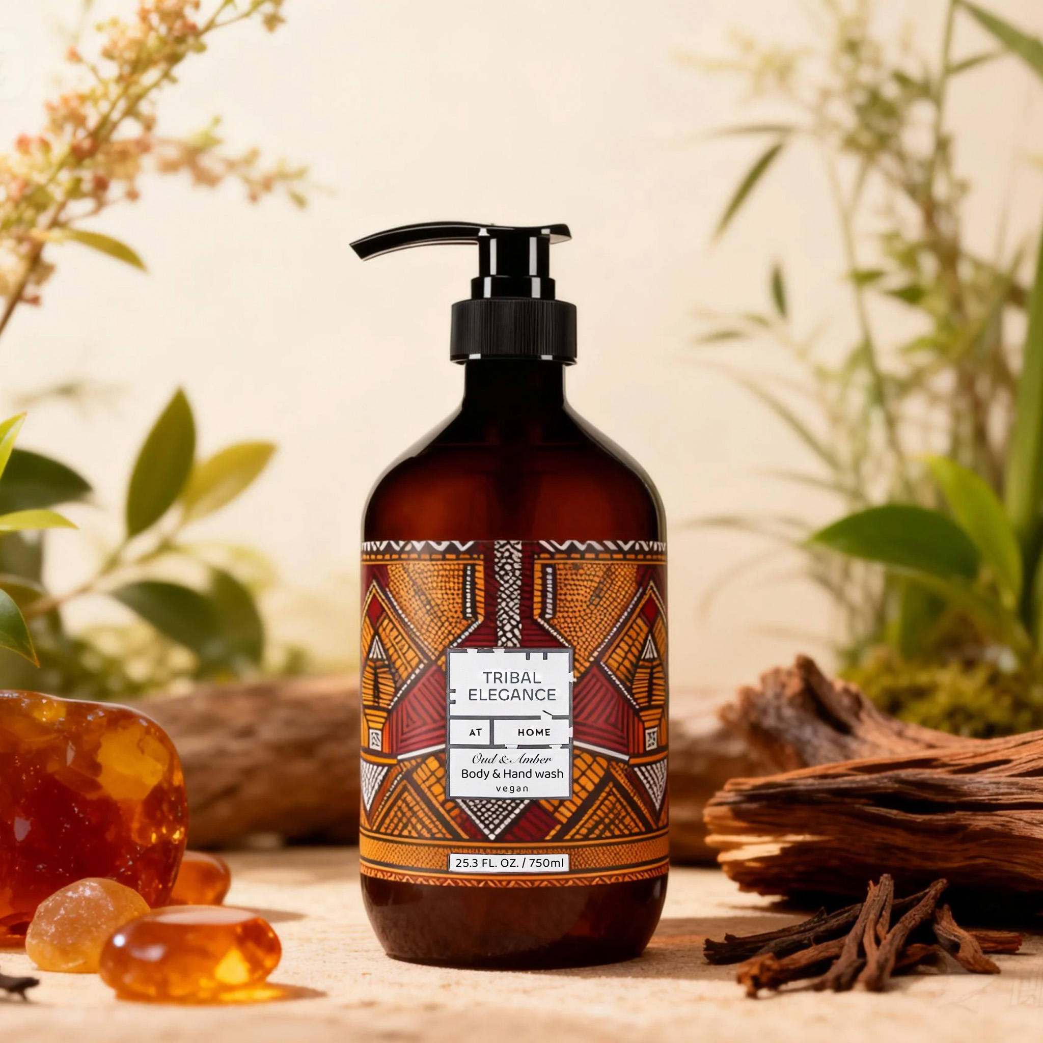 Oem Wholesale Vegan Cruelty-free Foaming Cleansing And Moisturizing Body & Hand Wash With Nautre Element For Daily Use