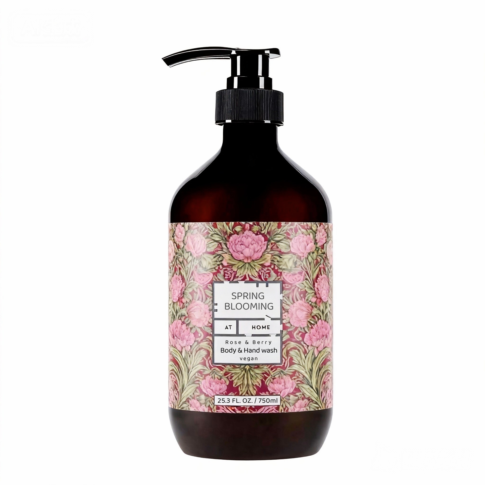 Oem Wholesale Vegan Cruelty-free Foaming Cleansing And Moisturizing Body & Hand Wash With Nautre Element For Daily Use