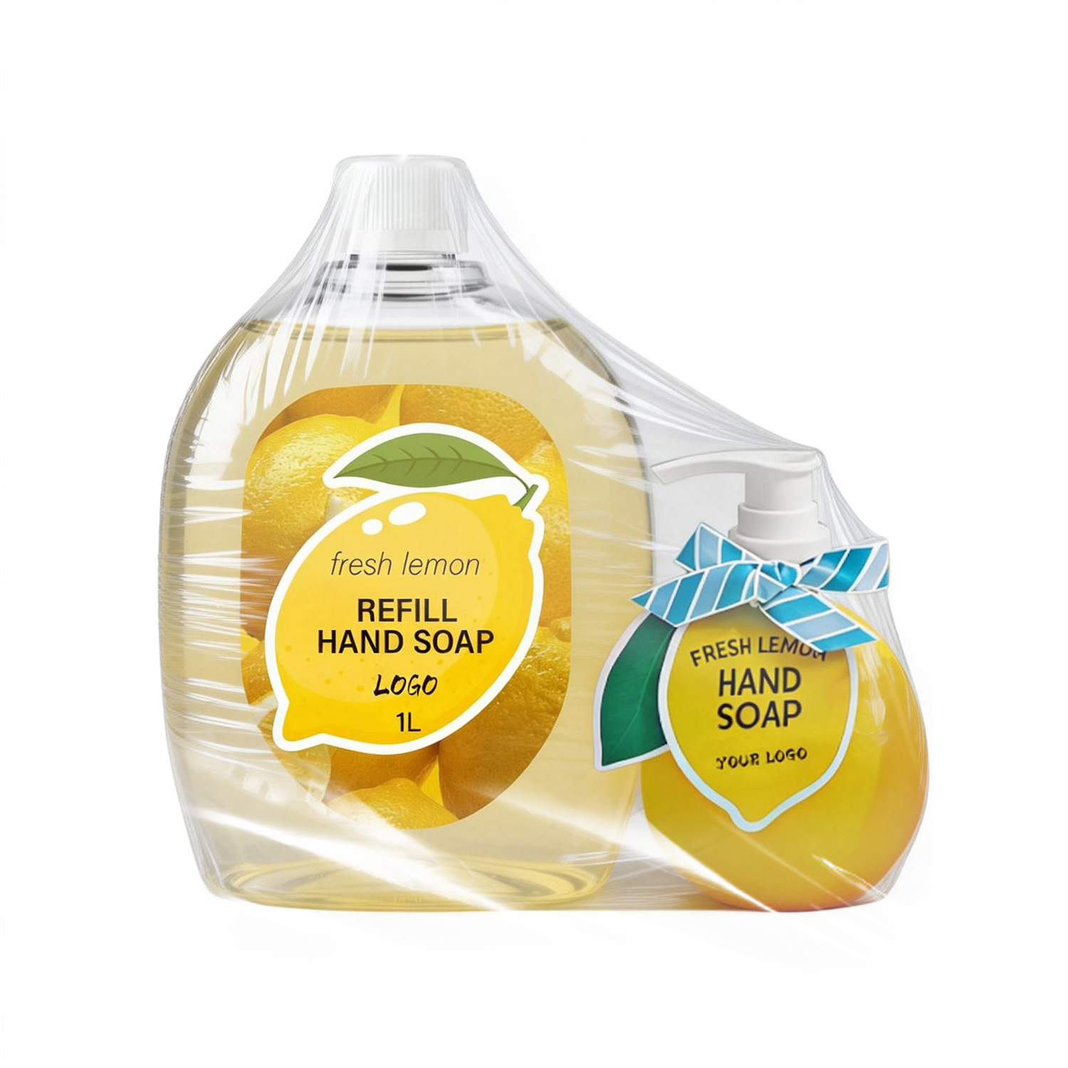 Oem Wholesale Factory Big Refill Pack Private Label Organic Fruit Natural Liquid Whitening Moisturizing Transparent Deep Soap