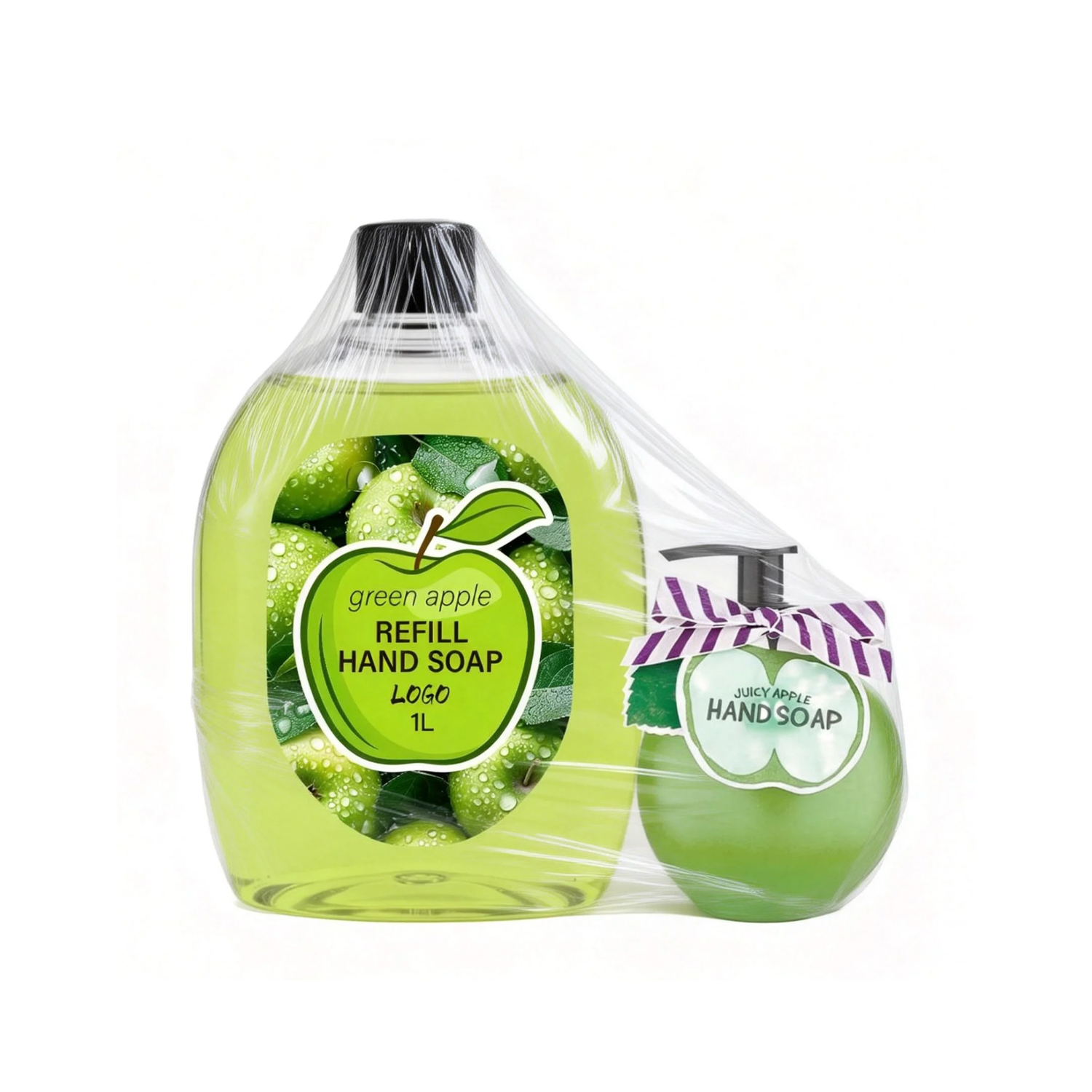 Oem Wholesale Factory Big Refill Pack Private Label Organic Fruit Natural Transparent Liquid Moisturizing Deep Cleansing Soap
