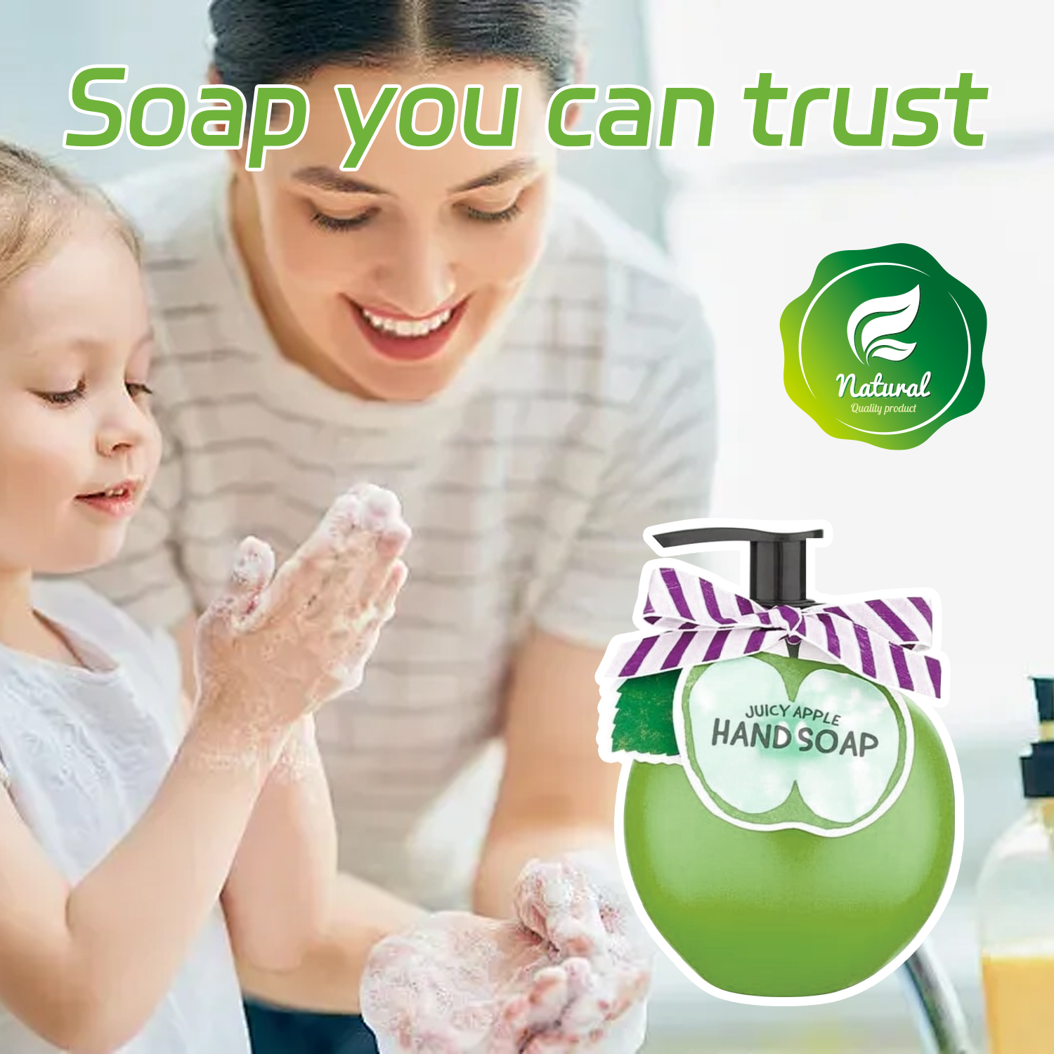 Oem Wholesale Factory Big Refill Pack Private Label Organic Fruit Natural Transparent Liquid Moisturizing Deep Cleansing Soap