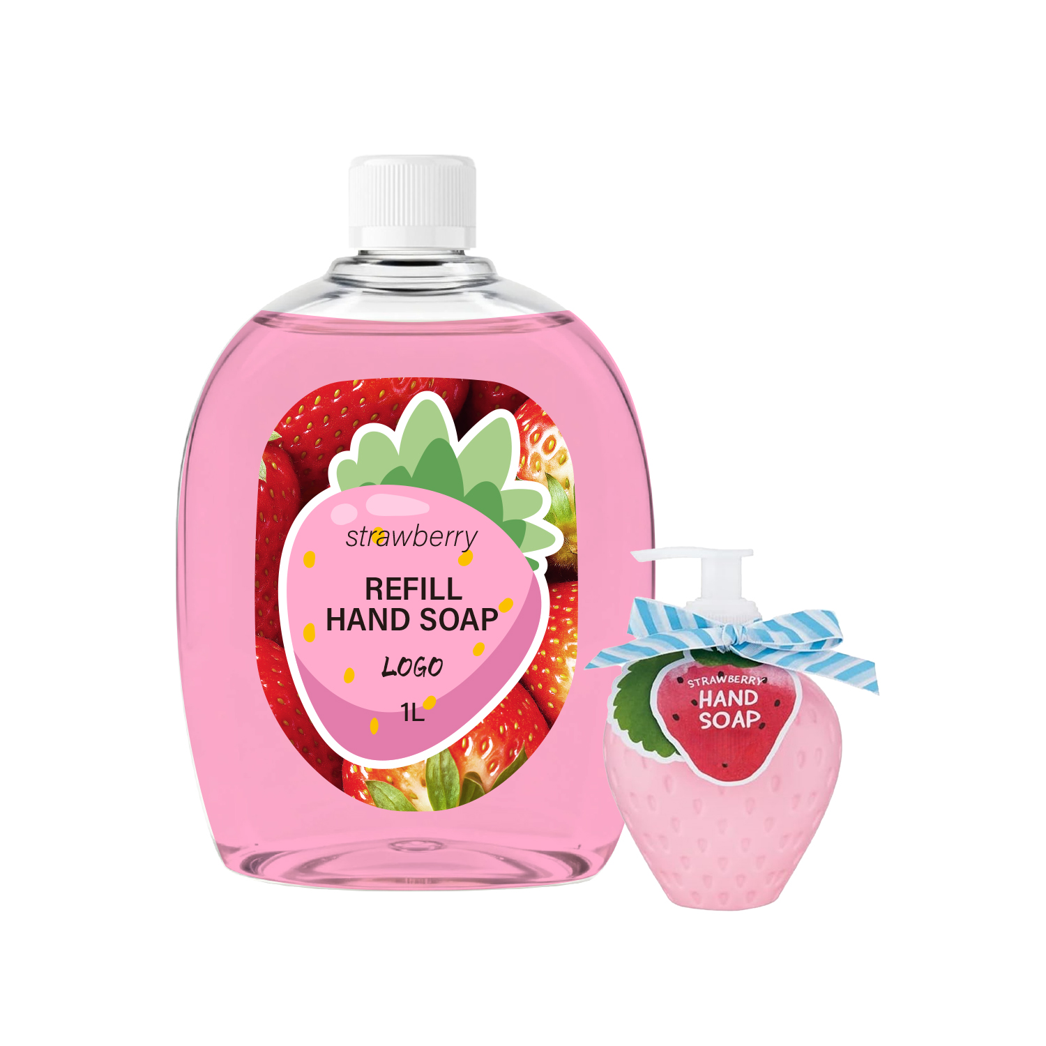 Oem Wholesale Factory Big Refill Pack Private Label Organic Fruit Natural Liquid Transparent Moisturizing Deep Cleansing Soap