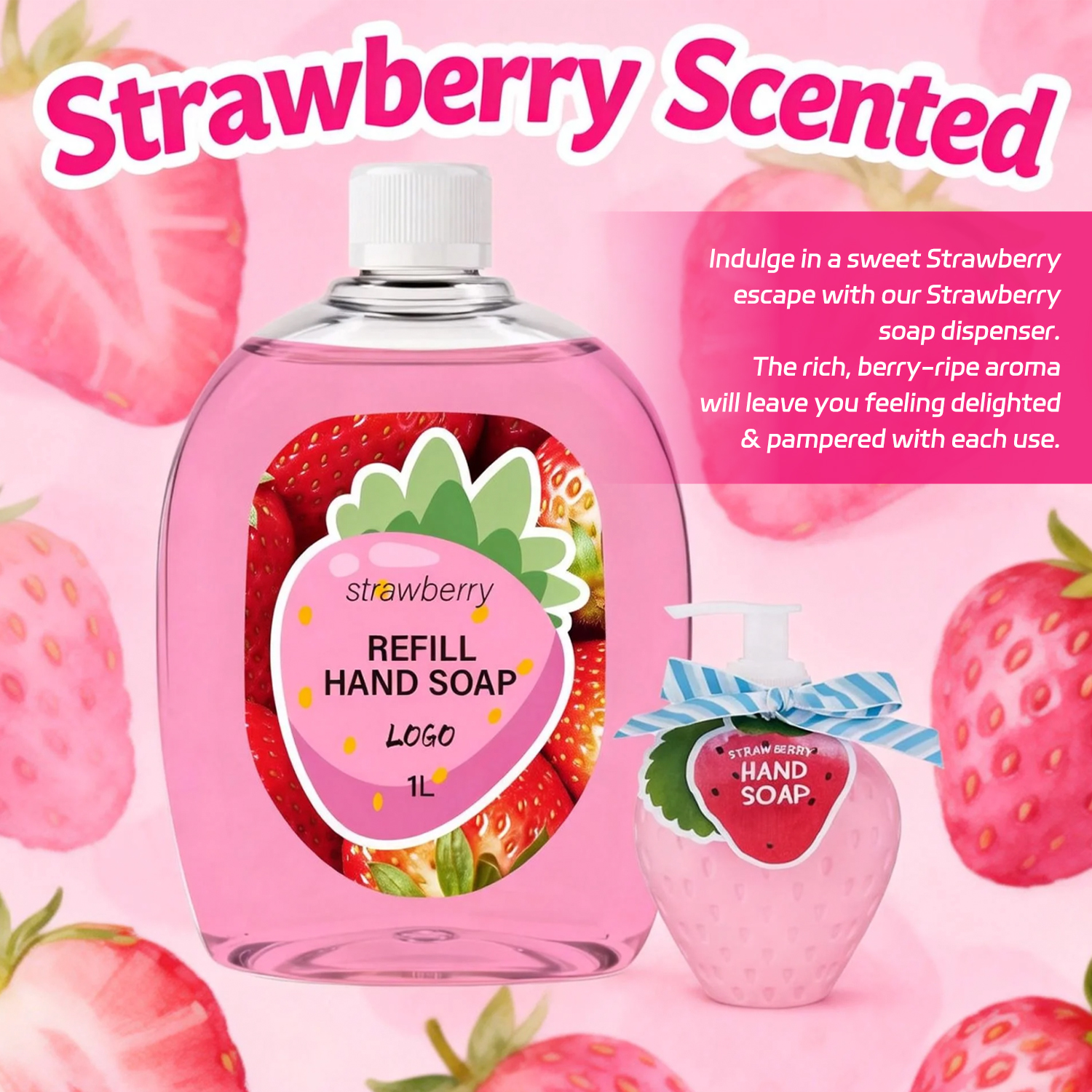 Oem Wholesale Factory Big Refill Pack Private Label Organic Fruit Natural Liquid Transparent Moisturizing Deep Cleansing Soap