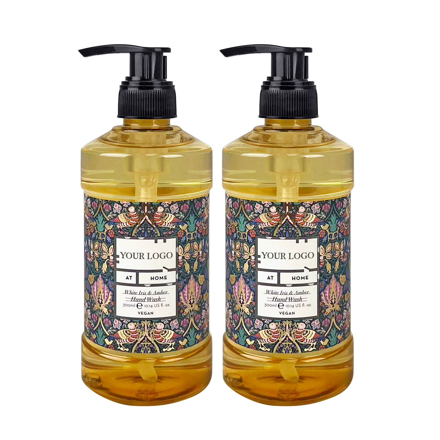 Oem Wholesale 300ml Vegan Cruelty-free Foaming Cleansing And Moisturizing Hand Wash With Nautre Element For Daily Use