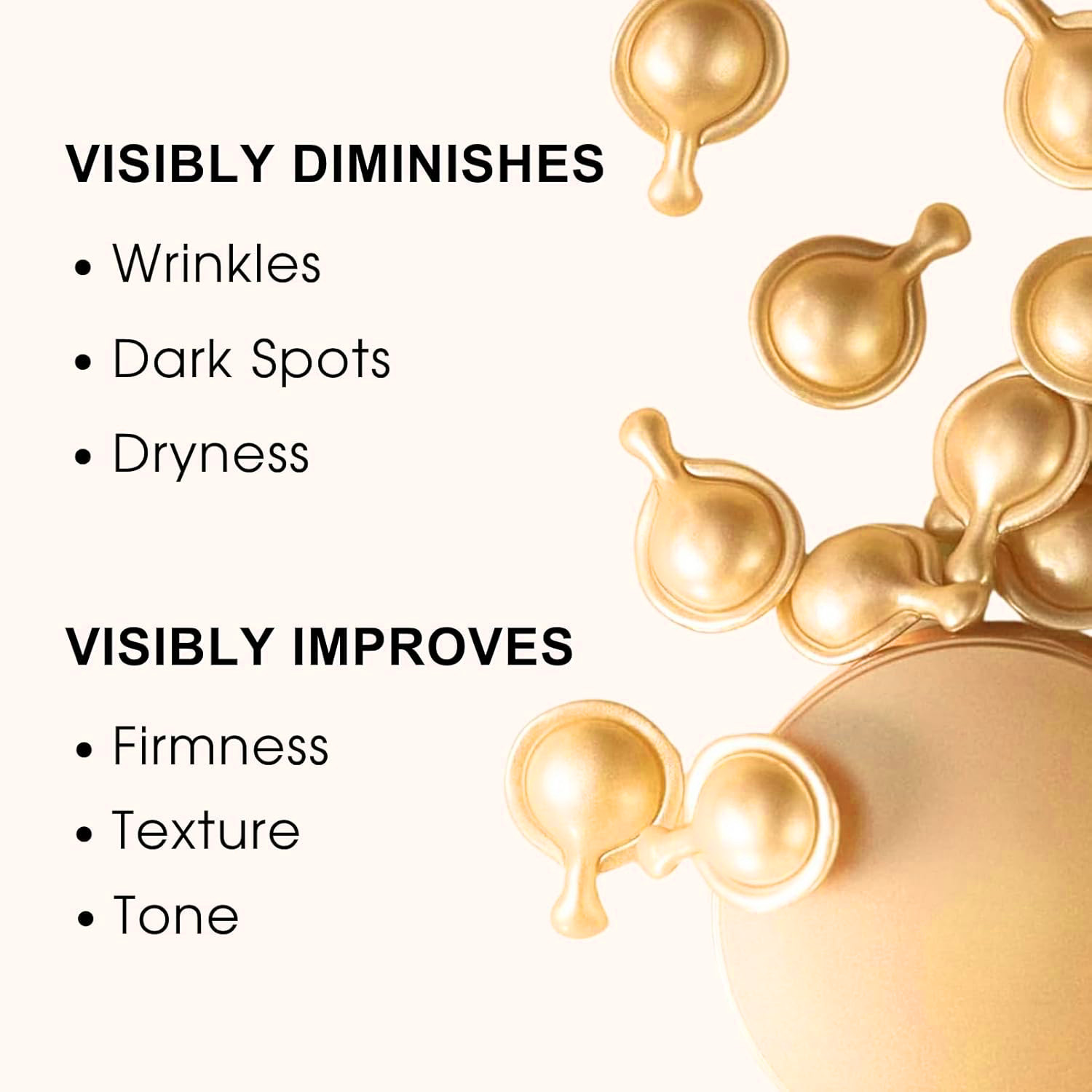 Oem Wholesale Skin Firming Capsule Serum With Vitamin C Hyaluronic Acid Niacinamiden Essence Capsule