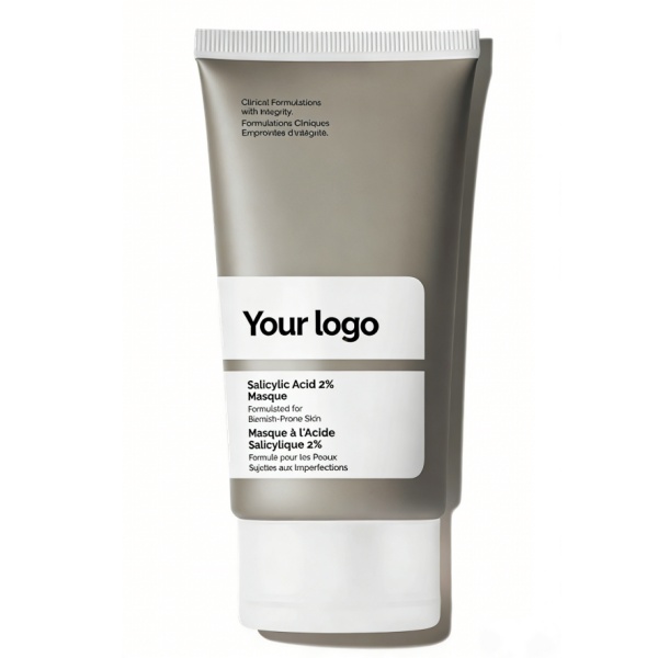Oem/odm Private Label Facial Cream 2% Hba Salicylic Acid Masque Clear Pores And Exfoliate