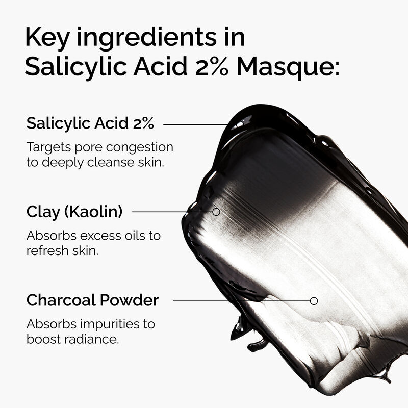 Oem/odm Private Label Facial Cream 2% Hba Salicylic Acid Masque Clear Pores And Exfoliate