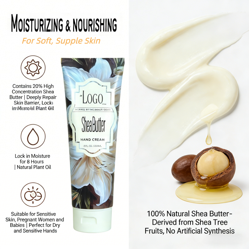 Oem Herbal Organic Shea Butter Nourishing Hand Cream-deep Moisturizing Lotion For Dry & Sensitive Skin Pregnant Women