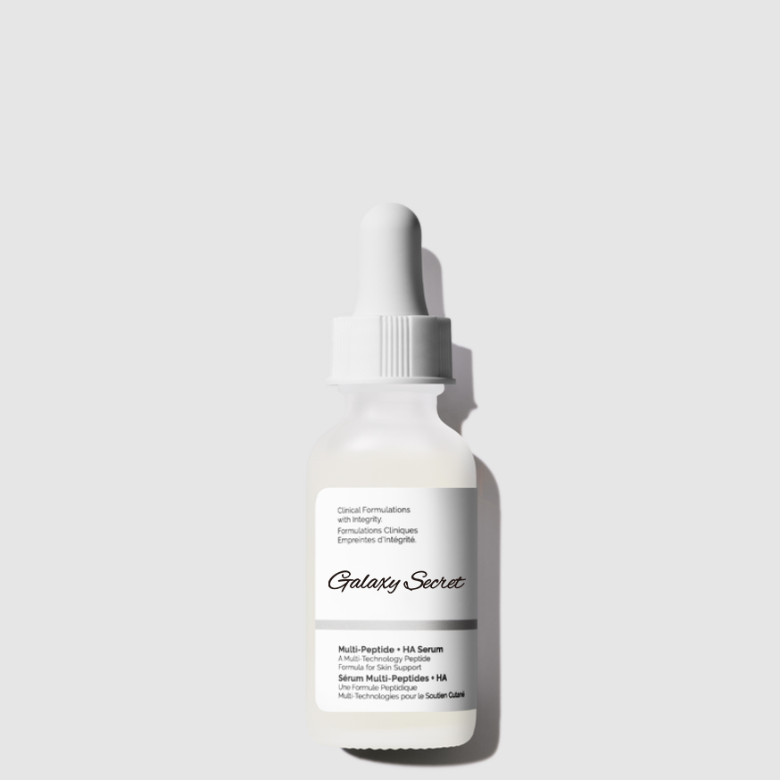 Hot Selling Oem/odm Mutil Peptide & Hyaluronic Acid Facial Essence For Anti-aging And Wrinkle Poly Peptide + Ha Facial Serum