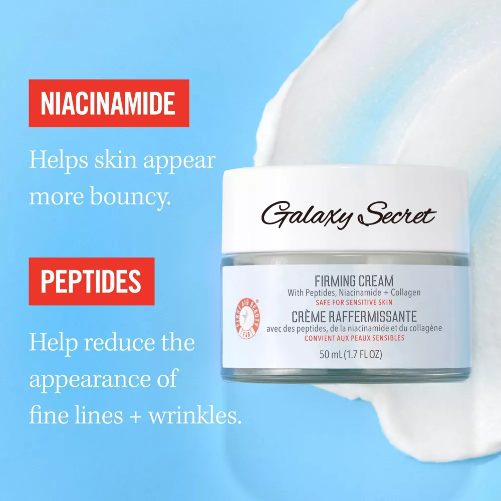 Oem/odm Hot Selling Suitable Sensitive Skin Moisturizing Firming Cream With Peptide Niacinamide & Collagen Firming Facial Cream