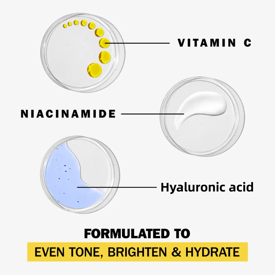 Oem/odm Facial Vitamin C Hyaluronic Acid Moisturizer Private Label Whitening Face Cream
