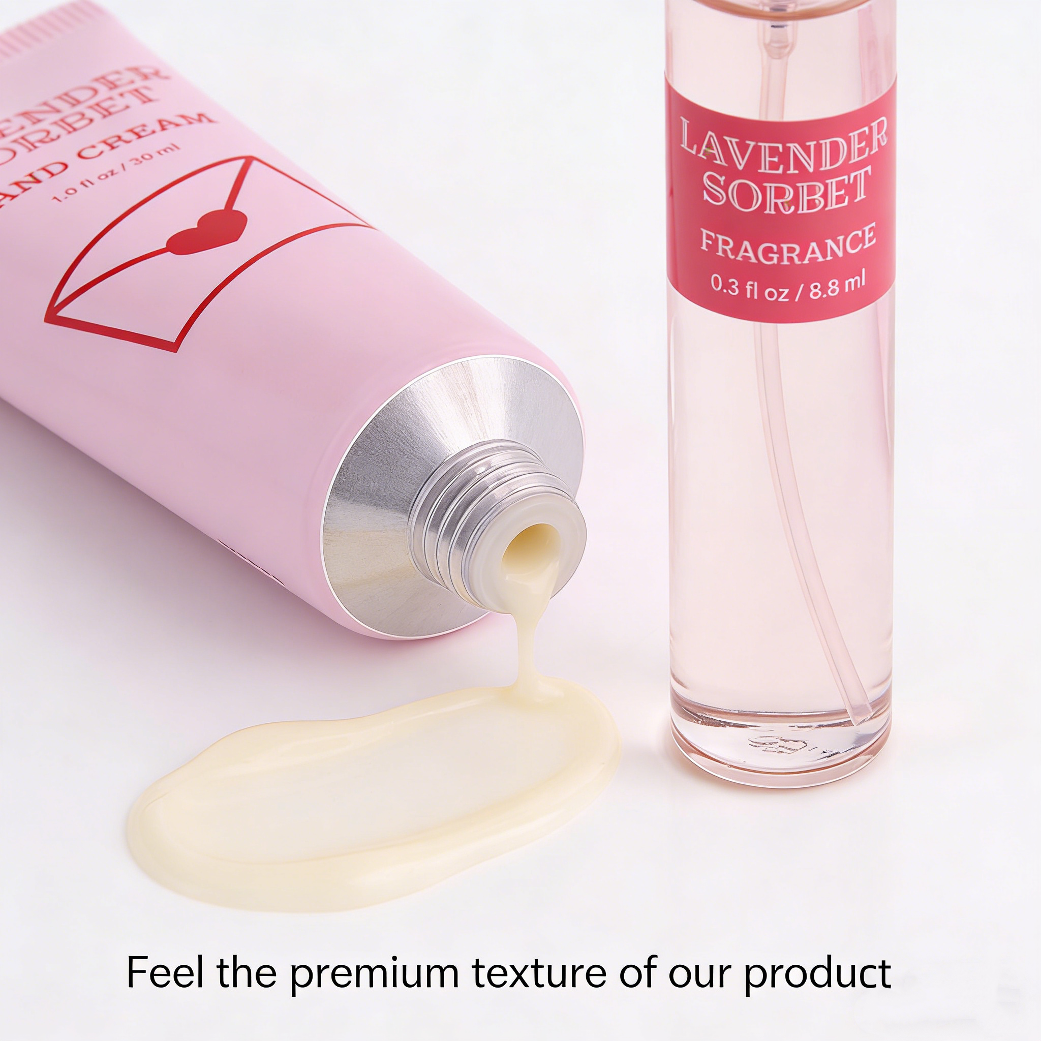 Wholesale Private Label Love Vitamin C Moisturizing Hydrating Skin Care Hand Cream And Fragrance Gift Set