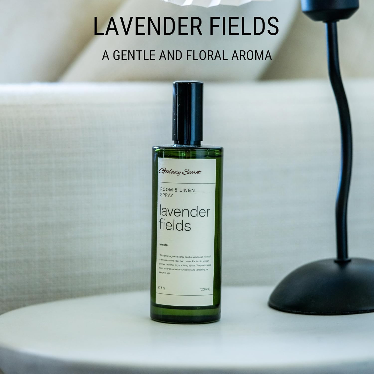 Galaxy Secret Hot Selling Eco-friendly Long-lasting Lavender Santal Woods Room Freshener Soothing Aroma Mist Pillow Linen Spray