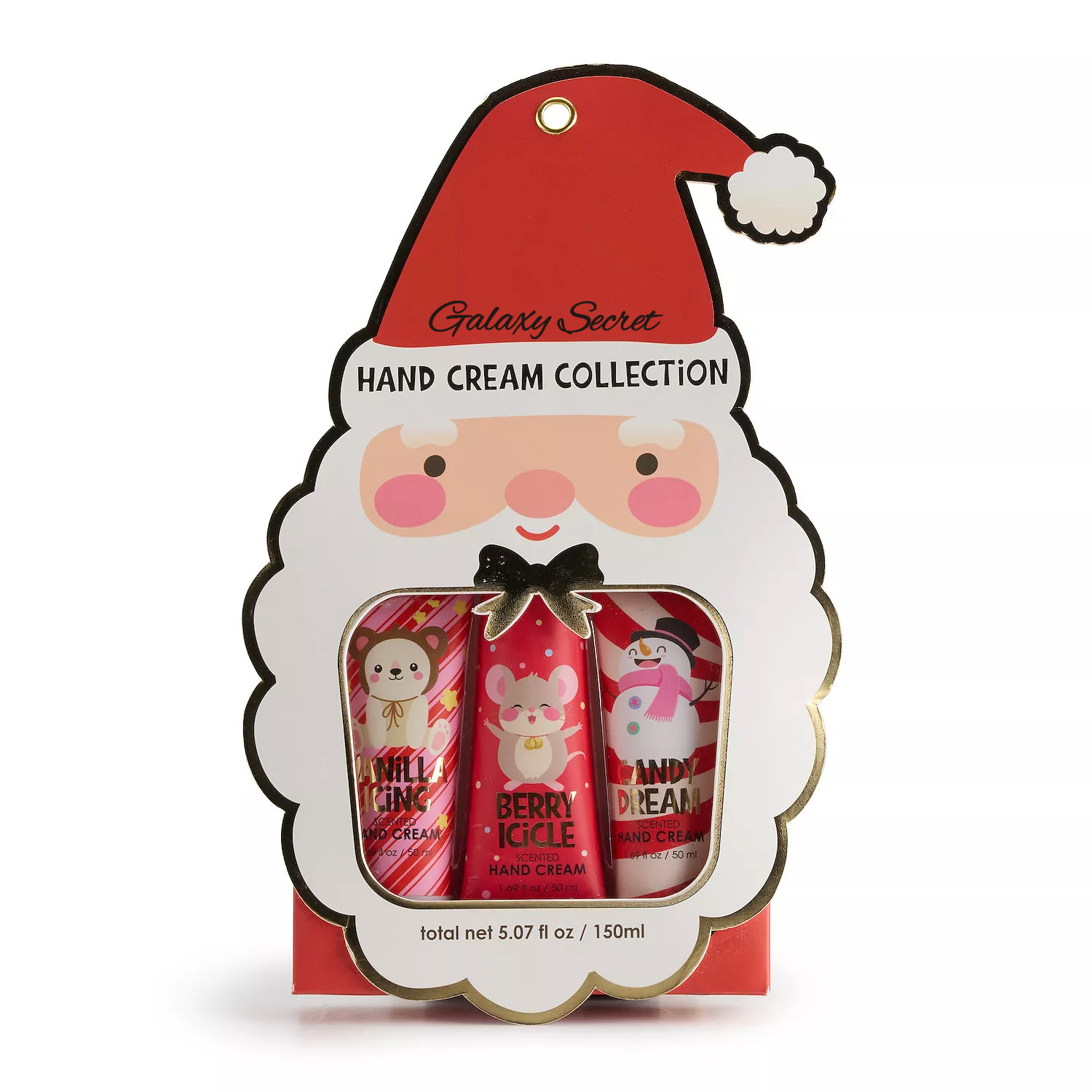 Hot Selling High Quality Christmas Hand Cream Set Fragrance Long Lasting Moisturize Hydrating Santal Hand Cream Hand Care Set