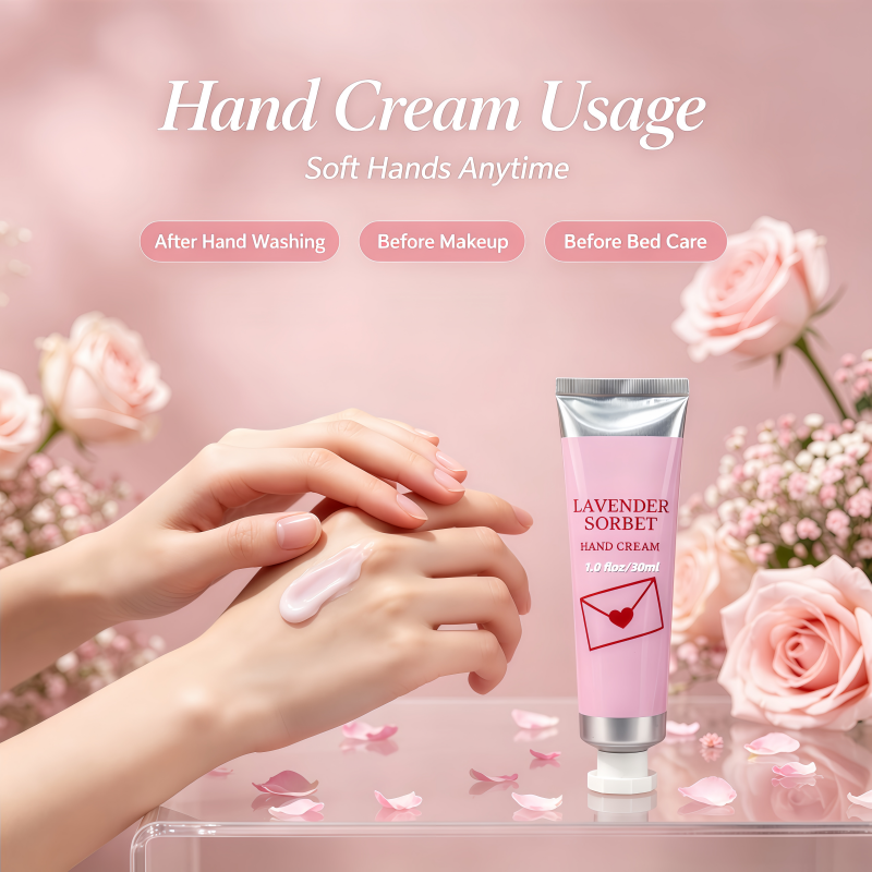 Private Label Custom Travel Body Care Gift Set For Women Moisturizing Hand Cream Perfume Wholesale 2 In 1 Holiday Valentine Gift
