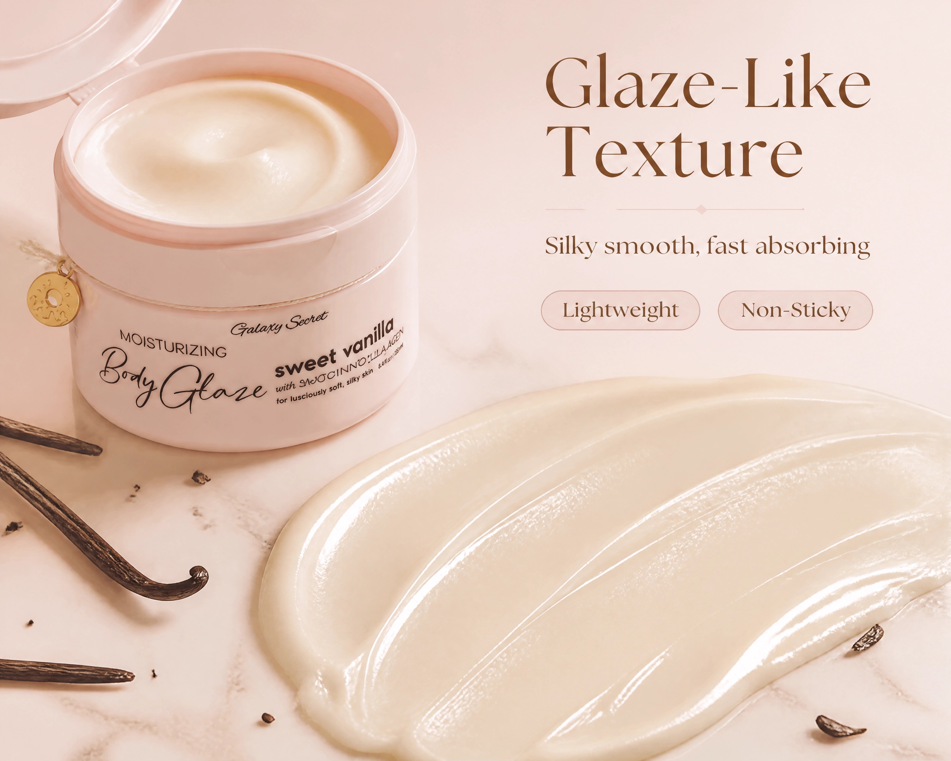 Hot Selling Body Moisturizer Cream With Collagen Shea Butter & Vanilla Deep Hydration For All Skin Type Moisturizing Body Cream