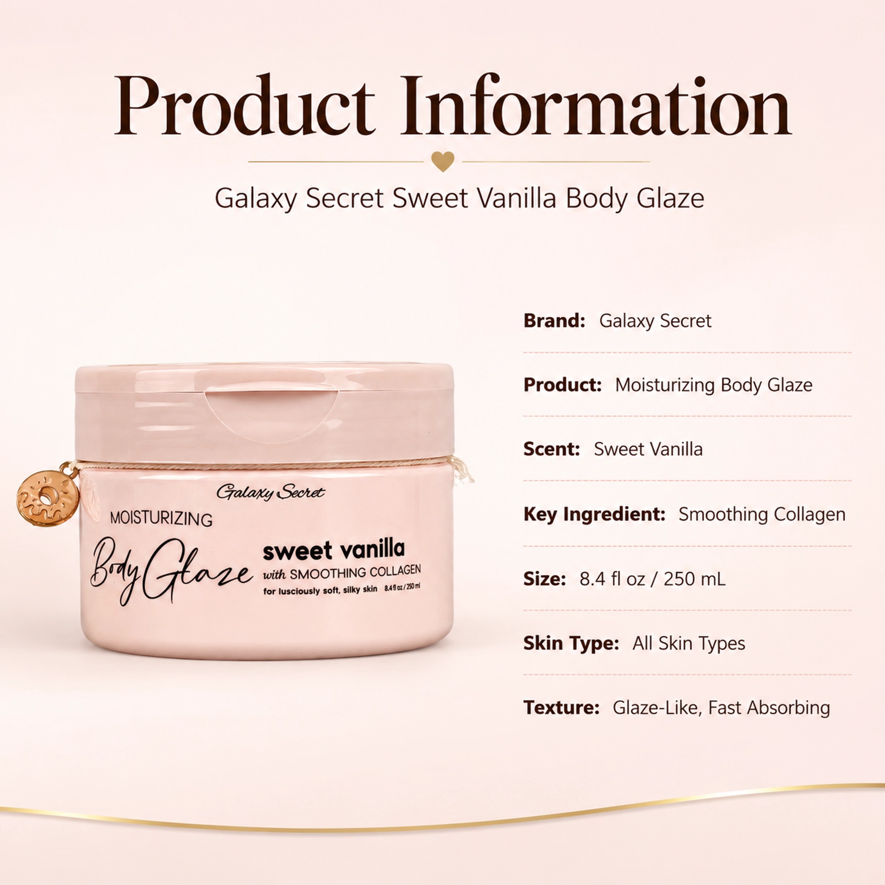 Hot Selling Body Moisturizer Cream With Collagen Shea Butter & Vanilla Deep Hydration For All Skin Type Moisturizing Body Cream
