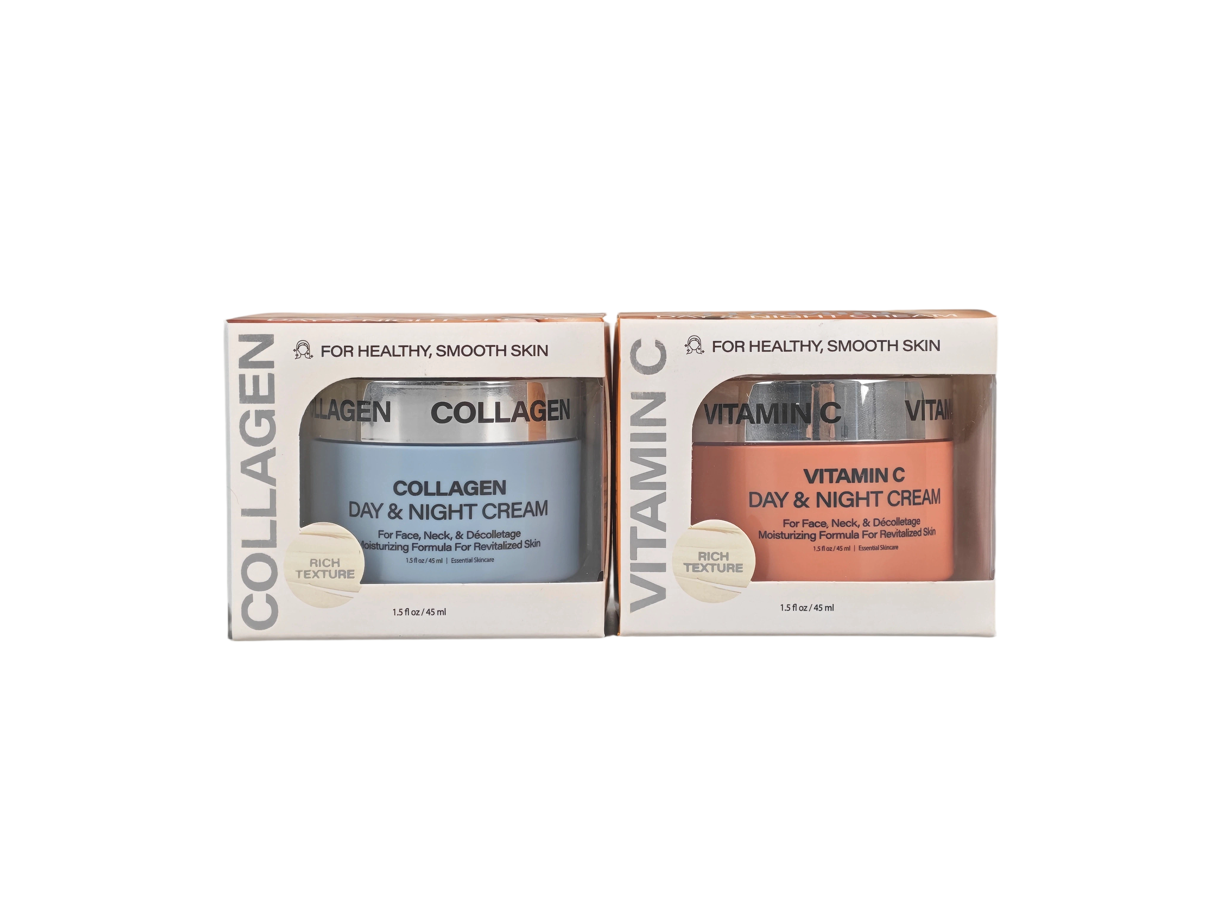 Prival Label Customizable Dual Glow Day & Night Cream Vitamin C Collagen For Deep Hydration & Boosts Skin Elasticity Face Cream