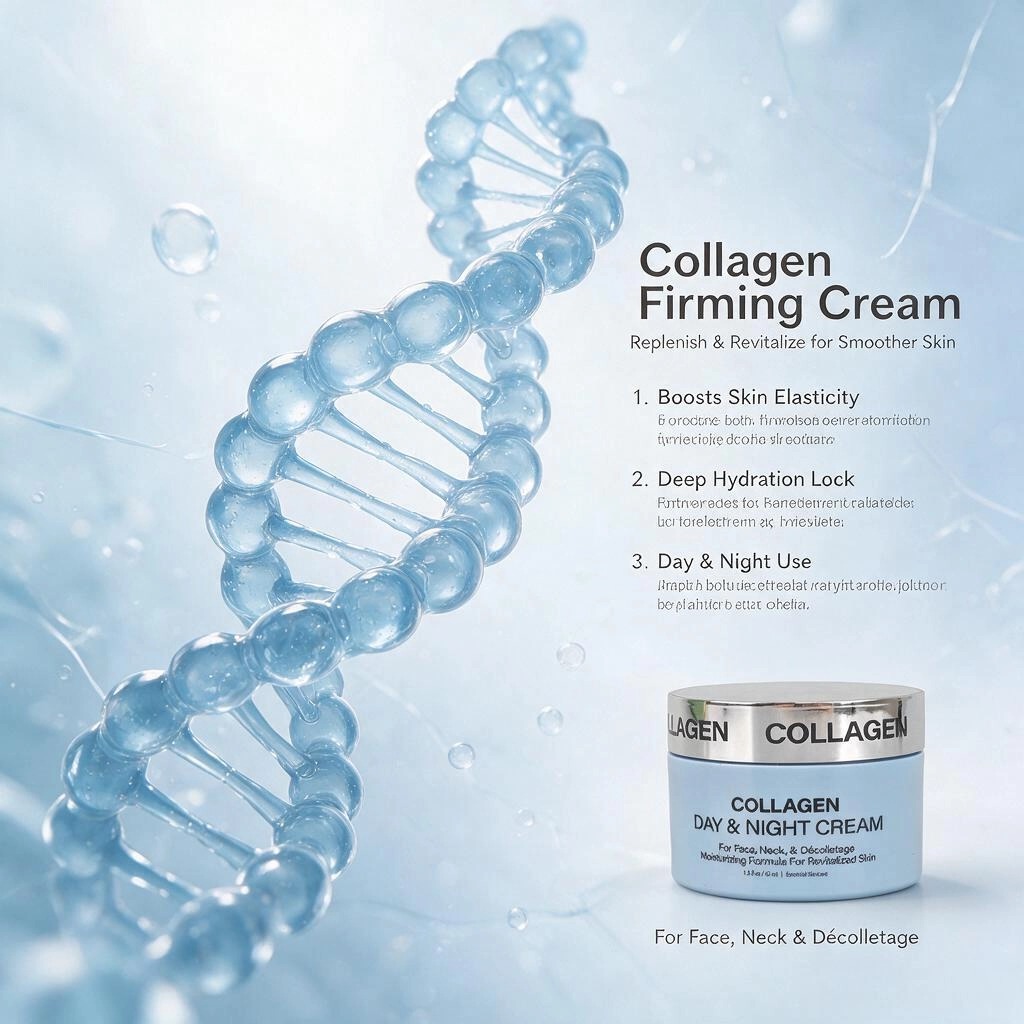 Prival Label Customizable Dual Glow Day & Night Cream Vitamin C Collagen For Deep Hydration & Boosts Skin Elasticity Face Cream