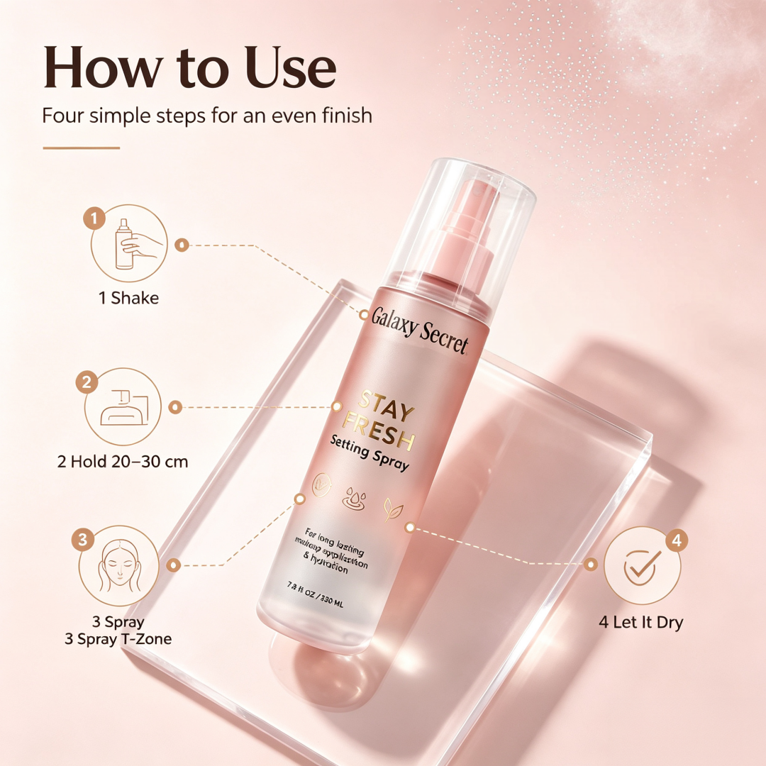 Private Label Hydrating Makeup Setting Spray 230ml Ultra Fine Mist Long Wear Face Fixing Spray Custom Logo