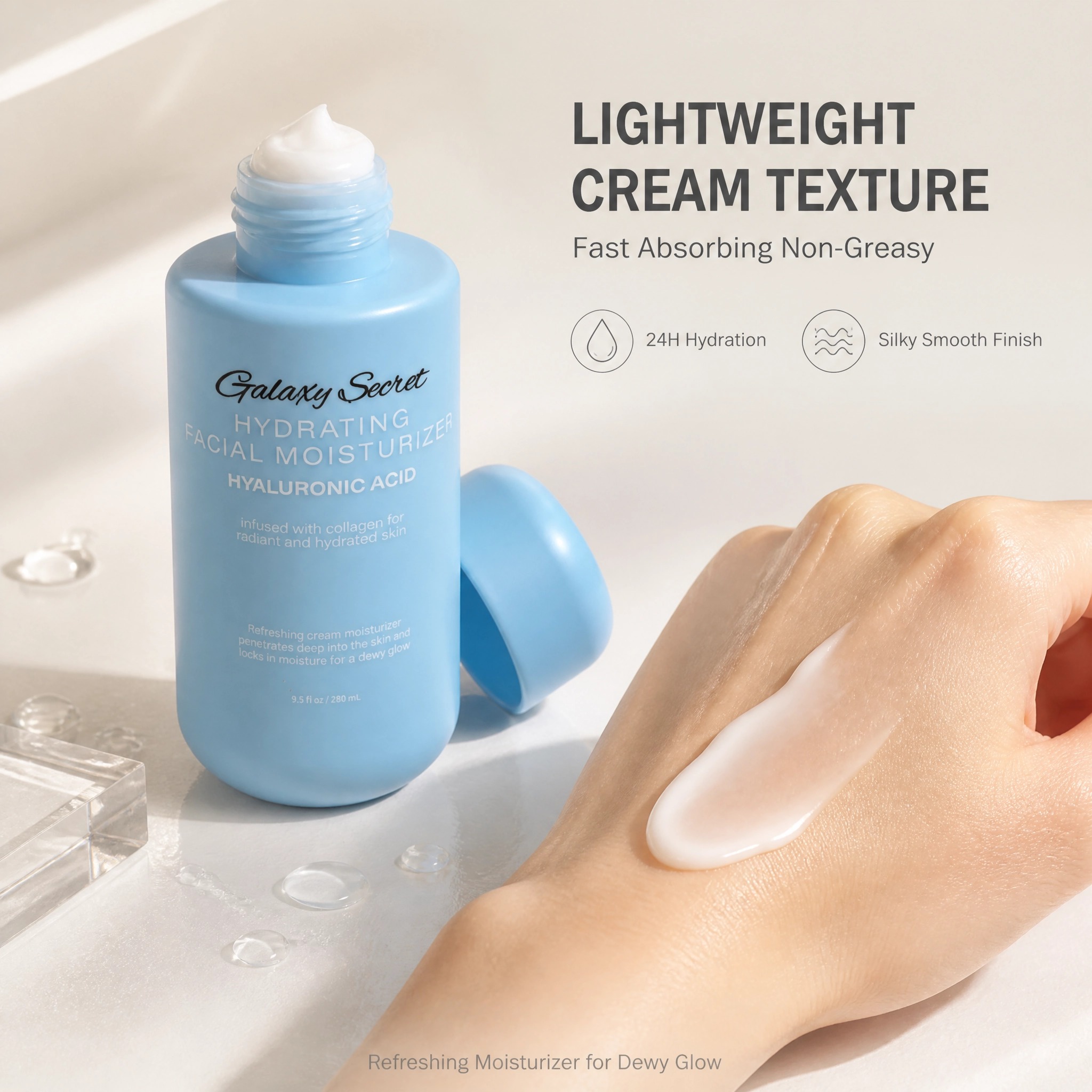 Day Night Facial Moisturizer Vitamin C Hyaluronic Acid Collagen Glycerin Paraben-free Hydrating Cream Daily Skincare Private