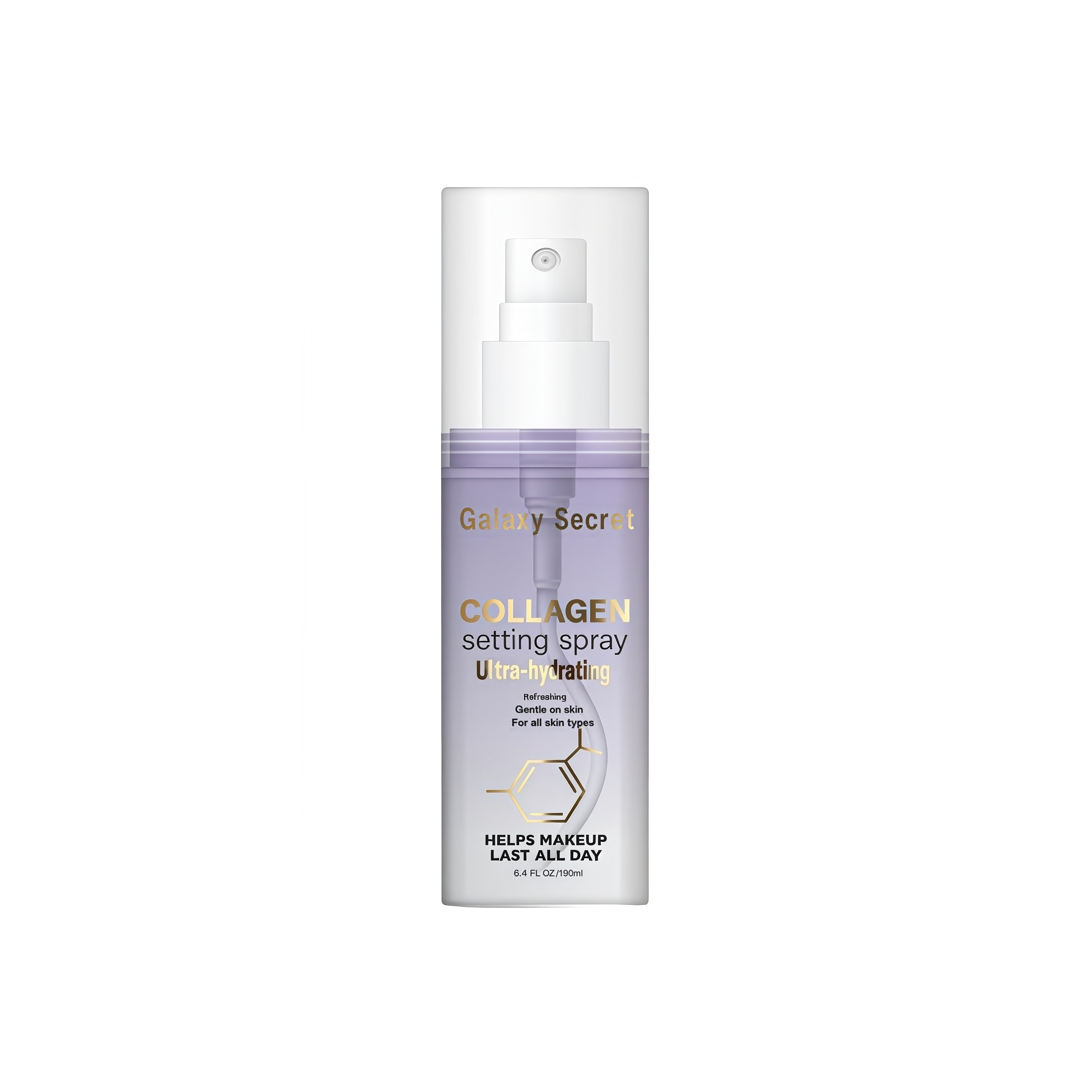 Ultra Hydrating Collagen Setting Spray Long Lasting Fix Mist Alcohol Free Private Label Custom Logo For Sensitive Skin