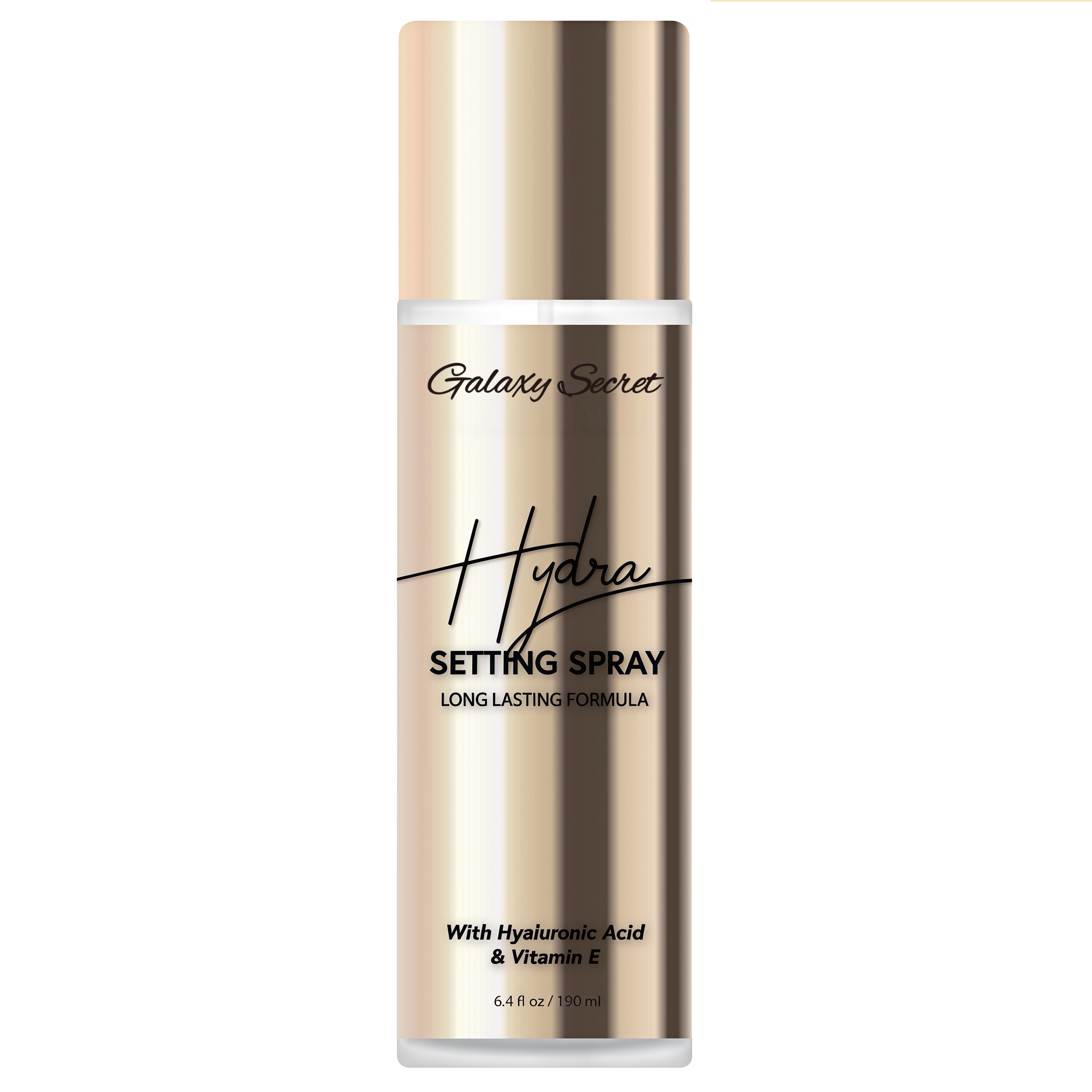 Hot Selling Oem/odm Hydra Setting Spray Hyaluronic Acid Vitamin E Long Lasting Ultra Fine Mist Hydrating Makeup Fixing Spray