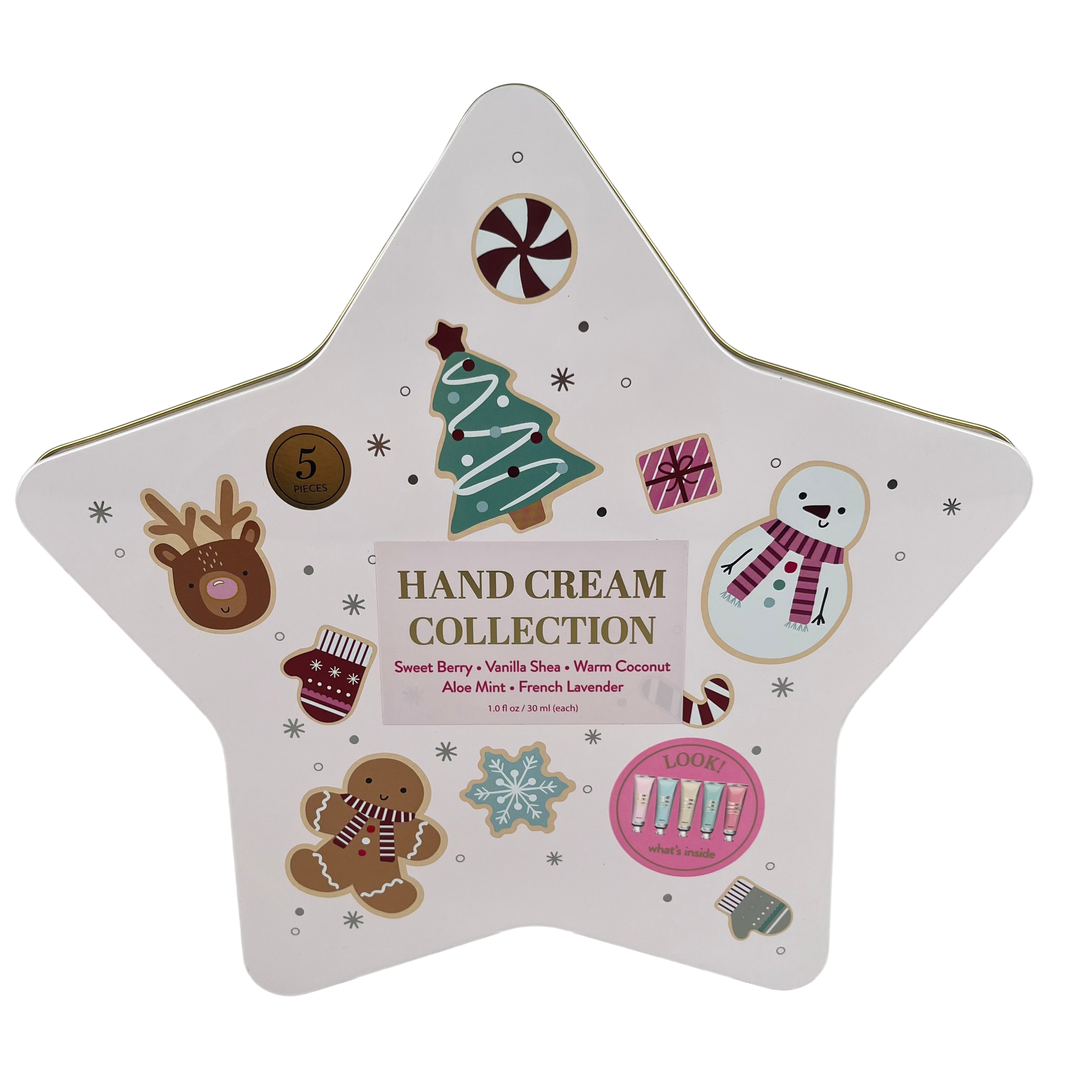 Oem Odm Christmas Present Natural Hand Cream With Vitamin C And Rose Fragrance Moisturizing & Nourishing