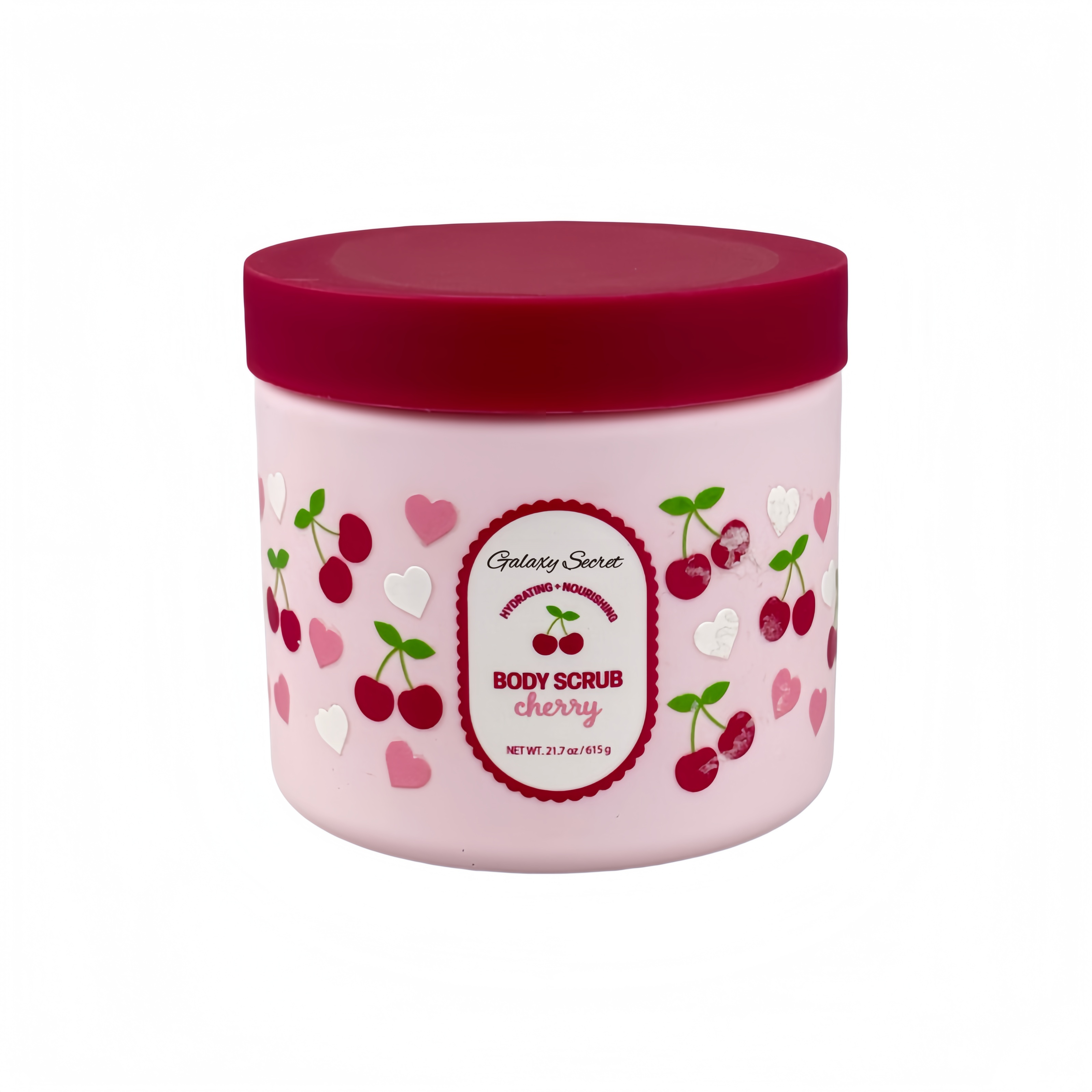 Galaxy Secret Cherry Body Scrub 615g Hydrating Nourishing Exfoliating Skin Care Private Label Wholesale