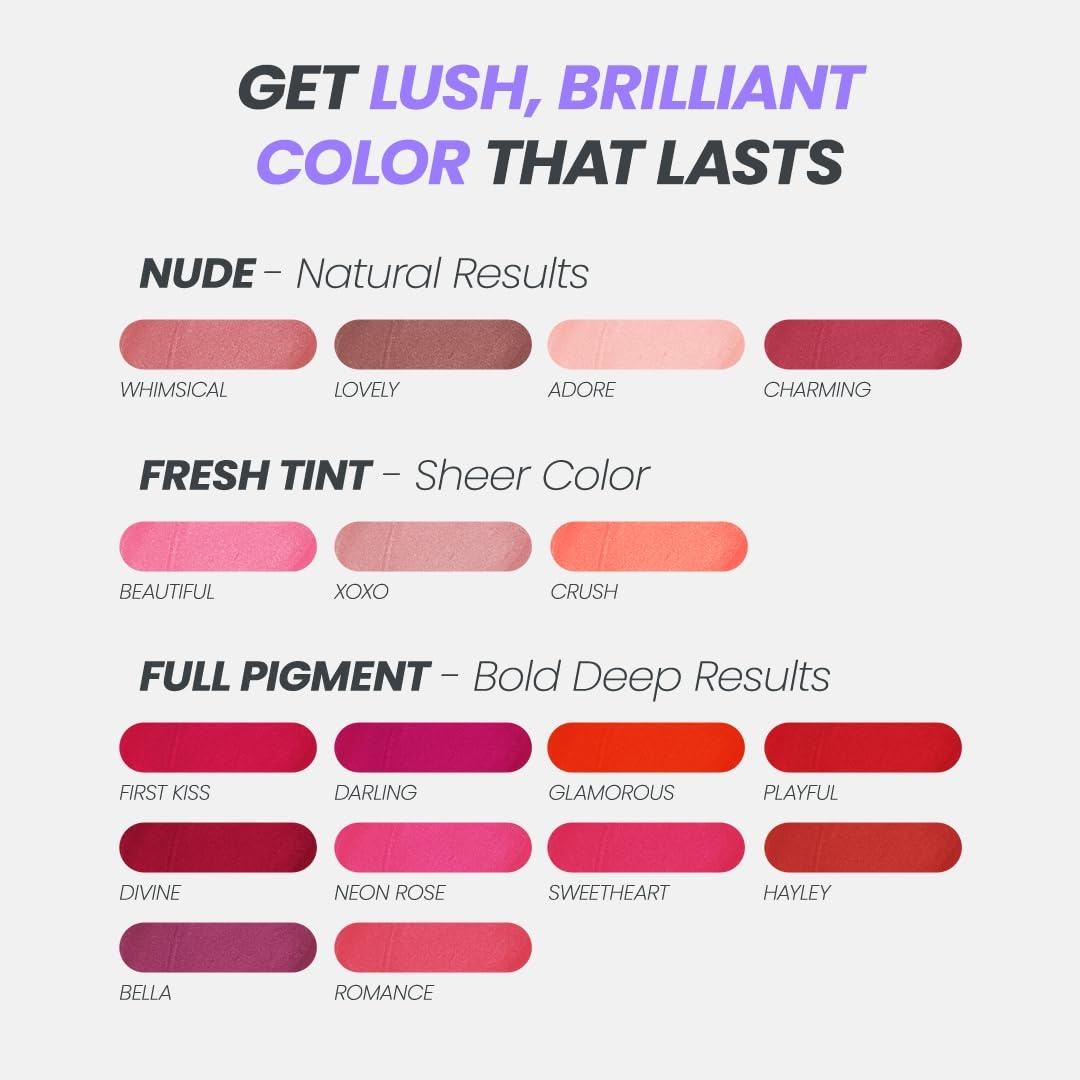 Galaxy Secret Wonder Blading Peel Reveal Liquid Lip Stain Kit Transfer Proof Long Lasting Waterproof Nude Matte Lip Makeup